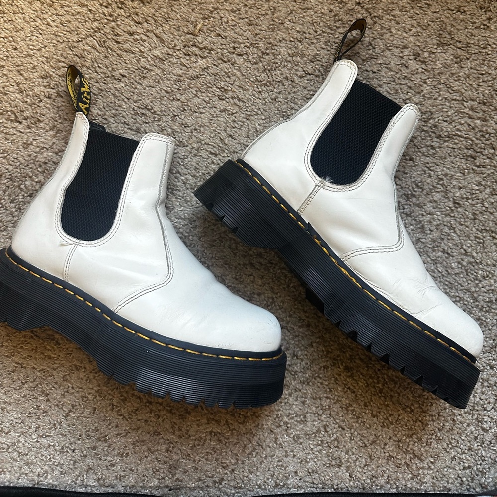 Dr. Marten Quad Platform Chelsea Boot